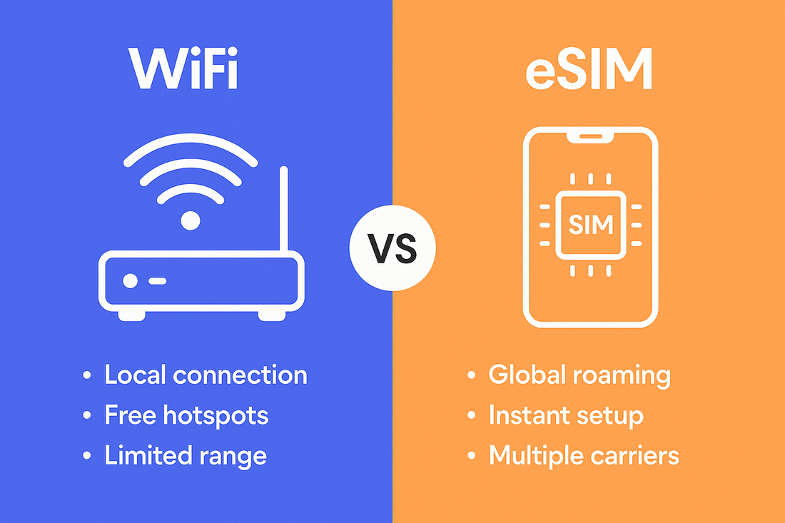 The Traveler's Dilemma: eSIM Data Plans or WiFi? The Ultimate Guide